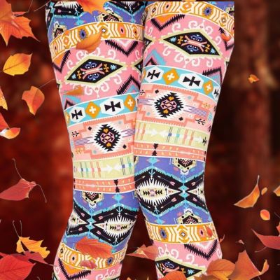 Aztec Sunrise Buttery Soft Leggings Size Plus Size